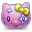 Hello Kitty Rockstar Icon 32x32 png